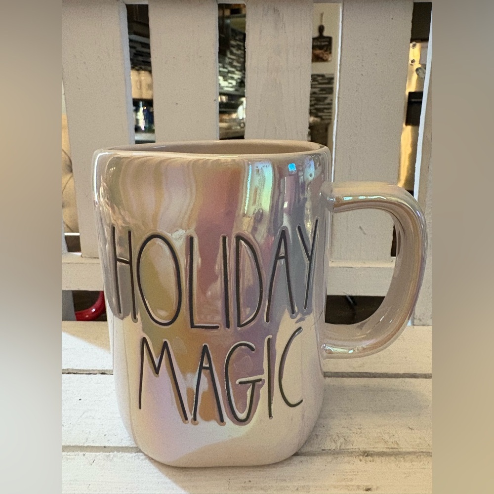 Rae Dunn Iridescent Holiday Magic Mug
